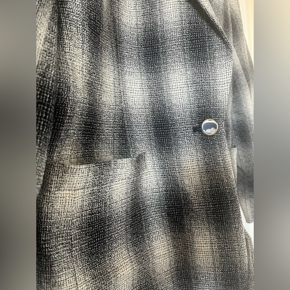 🌸 VINTAGE 70s NWT Jones New York Navy Blazer - Picture 4 of 10